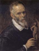PALMA GIOVANE Portrait of a Sculptor painting